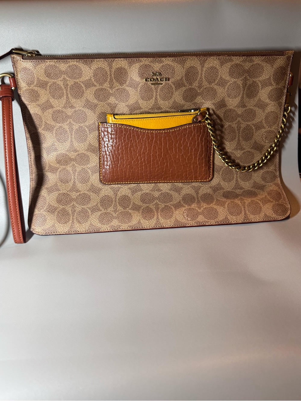 Coach Signature Canvas Crossbody (Price is Firm)